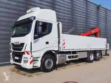 Iveco dropside truck Stralis X-Way AS260S480Y/PS / Prische / Kran Palfinger