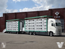 Nyerges vontató és pótkocsi Volvo FH 500 új szarvasmarha-szállító
