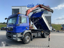 Camion tri-benne MAN TGM TGM 18.290 4x2 Fassi 130 | Meiller 3-Seitenkippe