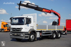 Camión caja abierta MERCEDES-BENZ AXOR / 2633 / E 5 / SKRZYNIOWY + HDS / MANUAL