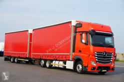 Camion rideaux coulissants (plsc) nc MERCEDES-BENZ - ACTROS / 2545 / E 6 / ACC / BDF ZESTAW PRZESTR + remorque