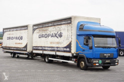 MAN tarp truck - 8.220 / ZESTAW PRZESTRZENNY / BURTO FIRANKA + remorque