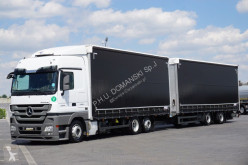 Camión tautliner (lonas correderas) usado Mega MERCEDES-BENZ - ACTROS / 2544 / E 5 / ZESTAW 120 M3 / SPACE + remorque