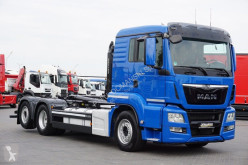 Camion polybenne MAN TGS - / 26.440 / E 6 / HAKOWIEC MEILLER / OŚ SKRĘTNA