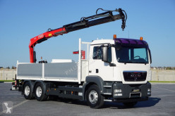 Camion plateau MAN TGS - / 26.320 / SKRZYNIOWY + HDS / 6 X 4 / UAL