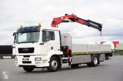 Camion plateau occasion MAN TGM - / 18.290 / E 5 / SKRZYNIOWY + HDS