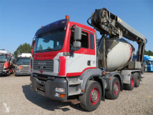 Camion MAN TGA 35.390 8x4 Stetter 9 m3 THEAM 14+4 béton toupie / Malaxeur occasion