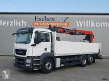 Ciężarówka platforma burtowa MAN TGS 26.400 6x2-4,Palfinger PK 21001L, Scheckheft
