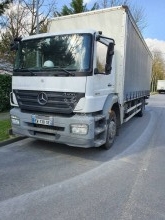 Camion Mercedes Actros 1824 rideaux coulissants (plsc) occasion