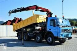Camion benne Volvo FM 12 380 Kipper 5,20m+Kran/FUNK*8x4!