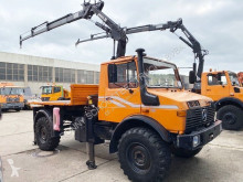 Unimog U 1300 L 4x4 U 1300 L 4x4 mit Kran MKG HLK 80 truck used