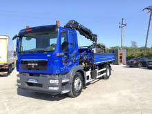 Ciężarówka wywrotka używana MAN TGM 18.250 TGL , TGS , TGX nowy kiper + dzwig HMF 1420 K@ + radi
