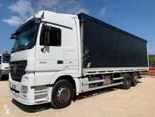 Camion cu prelata si obloane second-hand Mercedes Actros