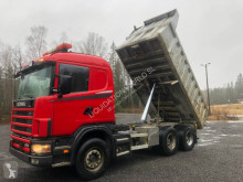Camión Scania R124 GA 6x4 Dumper Truck (Volvo-Renault) volquete usado