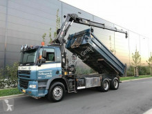 Camião basculante DAF 85.380 Kipper+Kran Hiab 144E-3 Hipro Mit Remote