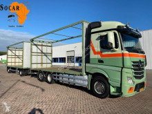 Ciężarówka z przyczepą platforma używana Mercedes Actros 2542
