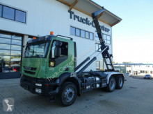 Iveco hook arm system truck Trakker AD260T41 6x4 Meiller Abroller AHK EEV