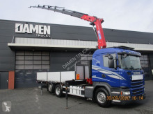 Teherautó Scania G 490 használt plató