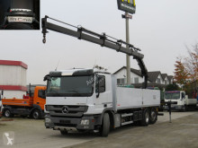 Camion plateau ridelles Mercedes Actros 2536 L 6x2 Pritsche Heckkran 4xhydr.+Funk