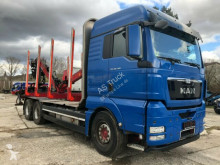 MAN timber truck TGX 26.540 6x4 Kran Hiab 120 S 79 Aufbaulange 7.