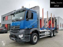 Mercedes timber truck Arocs 2648 / 6x4 / Palfinger / Retarder