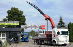 Camion Scania R 480 PALFINGER PK 40002 G WINCH EURO 5 TRIDEM cassone usato