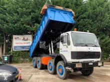 Mercedes half-pipe tipper truck