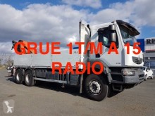 Camion plateau ridelles Renault Kerax 370 DXI