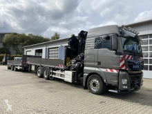 MAN TGS 26.500 6x2 Pritsche Kran HIAB HIPRO 408 E-6 Lastzug gebrauchter Pritsche Bracken/Spriegel