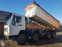 Teherautó Volvo F12 420 használt hátra és egy oldalra billenő kocsi