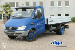 Mercedes 616 CDI 4x2, Pritsche, Kran, 3. Sitz, Euro 4 truck used dropside