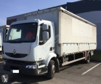 Renault ponyvával felszerelt plató teherautó Midlum 180