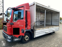 Camión caja abierta transporte de bebidas MAN TGL 12.250 L Getränkepritsche Plane