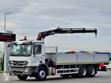 Camion plateau Mercedes ACTROS 2632 / 6X4 / CRANE HIAB 144 / EURO 5