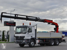 Camion Mercedes ACTROS 2636 /6X4 / CRANE PALFINGER PK29002/RADIO platformă second-hand