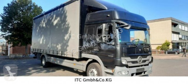 Camião Mercedes 1229 Atego Pritsche Plane G.Haus/Hochdach Klima caixa aberta com lona usado