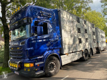 Camion cu remorca transport bovine Scania R 620