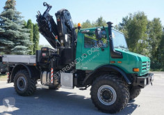 Грузовик Unimog 4x4 HIAB 166 E4 HIPRO OFF ROAD Kran CRAN платформа б/у