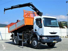 Camion Renault MIDLUM 220DCI Kipper 3,70m+Kran*4x4*Topzustand! benne occasion
