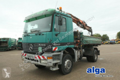 Camión volquete volquete trilateral Mercedes 1843 AK 4x4, Allrad, Kran Atlas AK 105, Klima