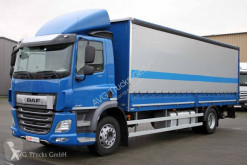Camion DAF CF 320, 18 t Schiebeplane links LBW ACC LDWS cu prelata si obloane second-hand