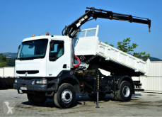 Camion Renault KERAX 370 DCI Kipper 4,50m+Kran*4x4! plateau occasion