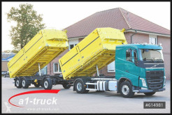 Camion remorque benne tri-benne Volvo FH 420 Kempf 3 Seitenkipper mit Anhänger
