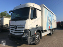 Camión caja abierta transporte de bebidas Mercedes Actros 2543 Stream. Getränkewagen Plane LBW AHK