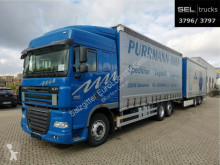 DAF XF105 XF 105.410 / Standklima / EDSCHA / mit Anhänger trailer truck used tarp