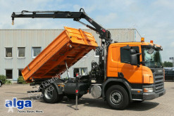 Camión volquete volquete trilateral Scania R280CB4x2, Hiab 099, Funk, Euro 5, Klima, AHK