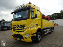 Camion plateau ridelles Mercedes 2548 Baustoffpritsche FASSI 195 2x hydr Hochsitz