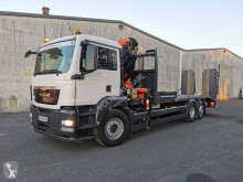 MAN heavy equipment transport truck TGS 26.360