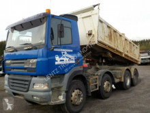 DAF hátra és két oldalra billenő kocsi teherautó CF430-8X4-EURO3-MEILLER DREISEITENKIPPER