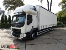 Camión Volvo FL 210 PLANDEKA WINDA 22 PALETY KLIMA WEBASTO TEMPOMAT PNEUMATYK lonas deslizantes (PLFD) usado